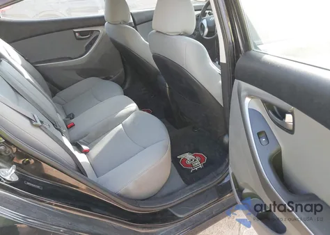 2013 Hyundai Elantra Gls from USA, damaged, VIN 5NPDH4AEXDH312007